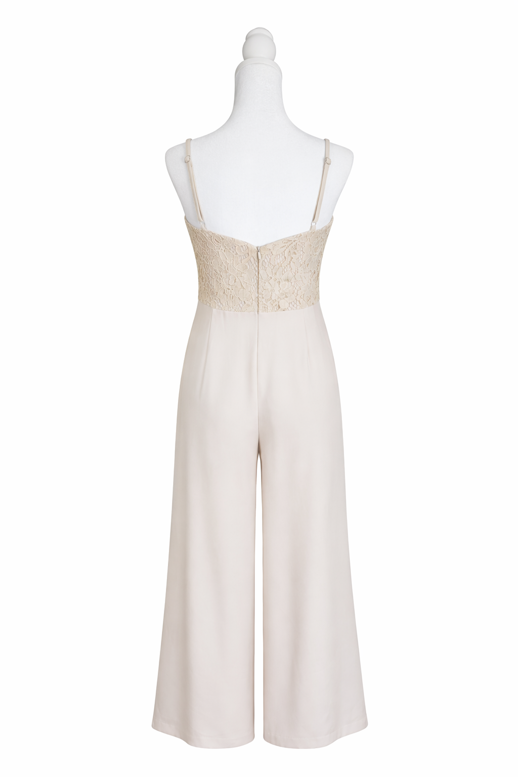Light Earth lace jumpsuit back view - Auryn Label #Light Earth