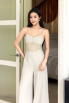 Jaylene Jumpsuit in Light Earth