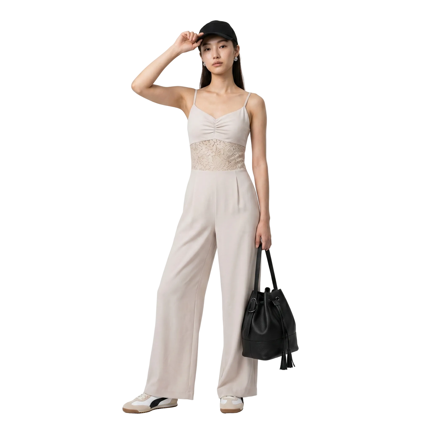 Jaylene Jumpsuit in Light Earth