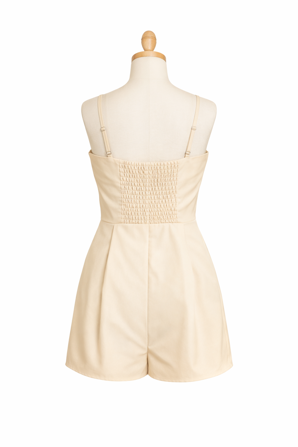 Zenia Sunray Romper Back View Champagne Auryn Label